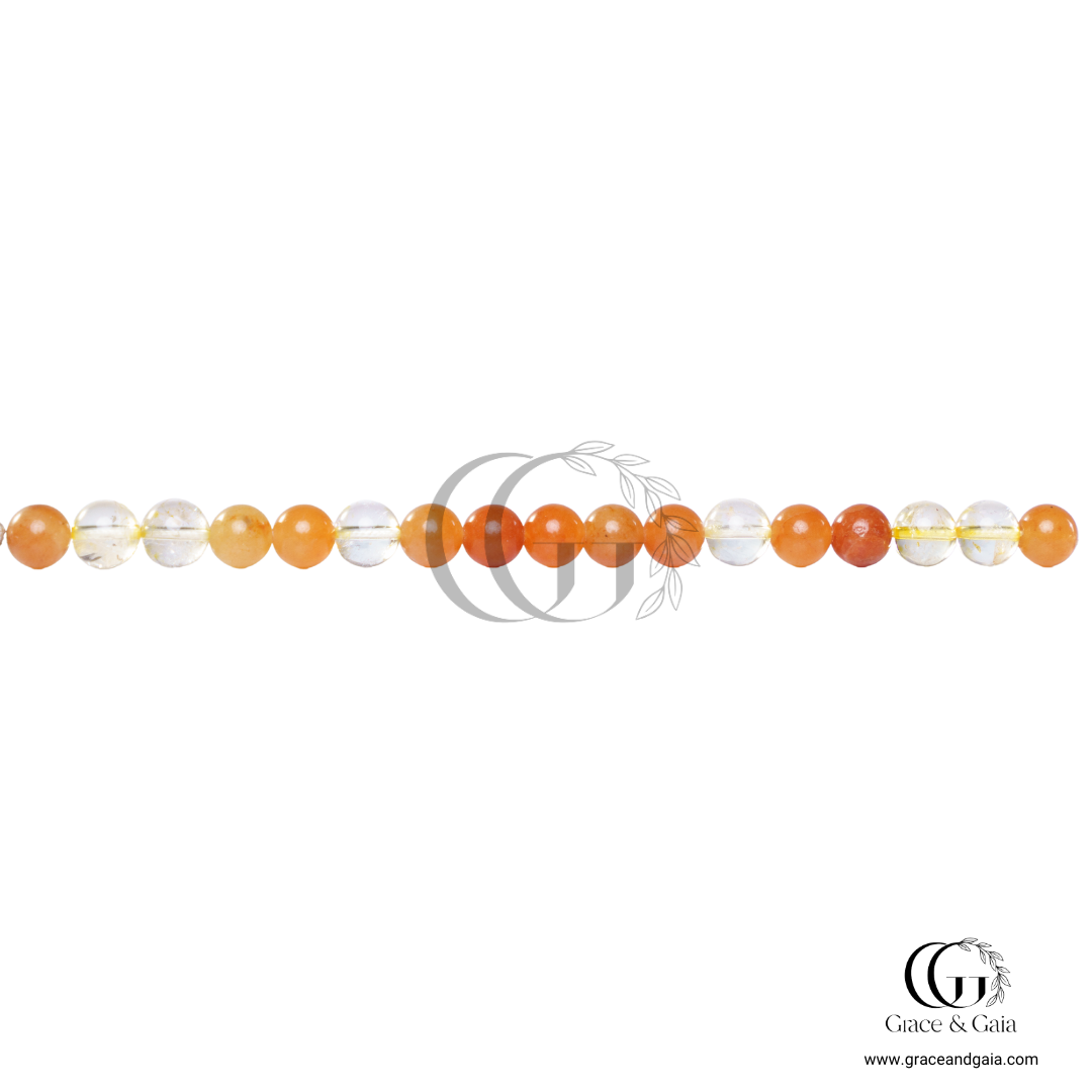 Lithotherapy-inspired semi precious stone pet accessory by Grace and Gaia, fostering well-being in dogs and cats through stylish pet gifts and unique pet malas.