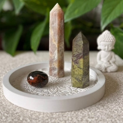 Altar Tray and Buddha Set