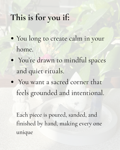 Altar Tray and Buddha Set