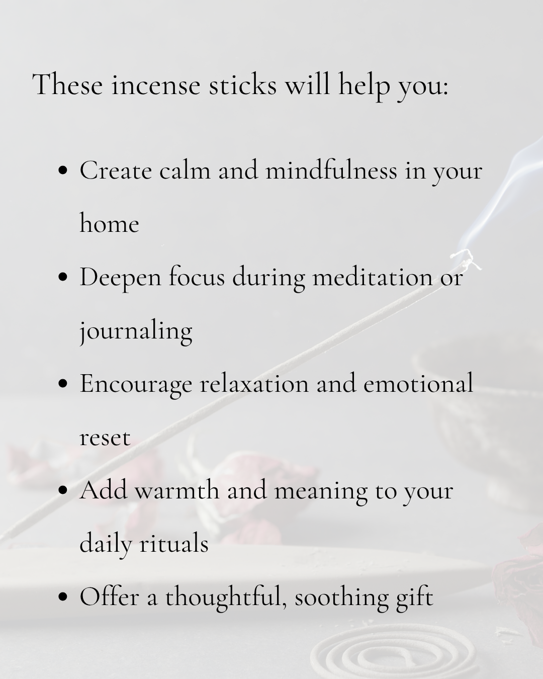 Unearth – Grounding Incense for Meditation & Healing