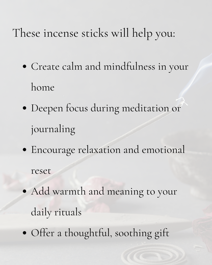 Unearth – Grounding Incense for Meditation & Healing