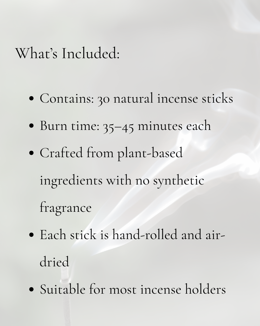 Unearth – Grounding Incense for Meditation & Healing
