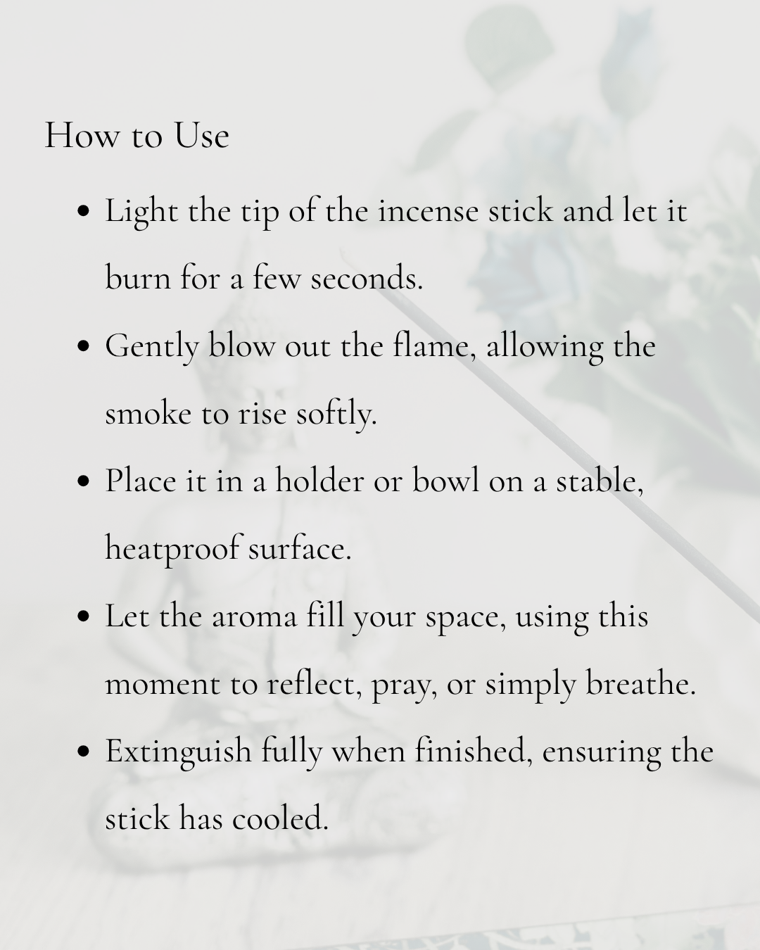 Unearth – Grounding Incense for Meditation & Healing
