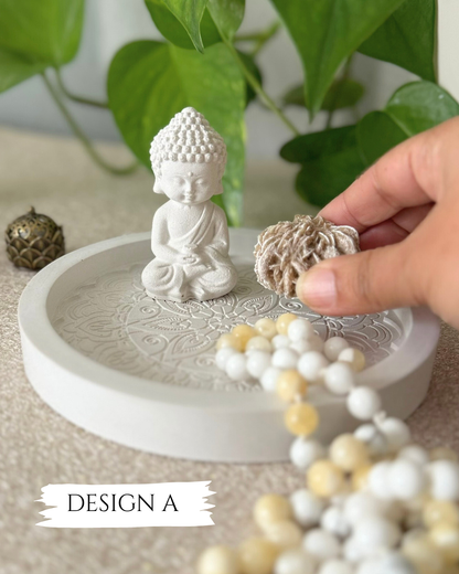 Altar Tray and Buddha Set