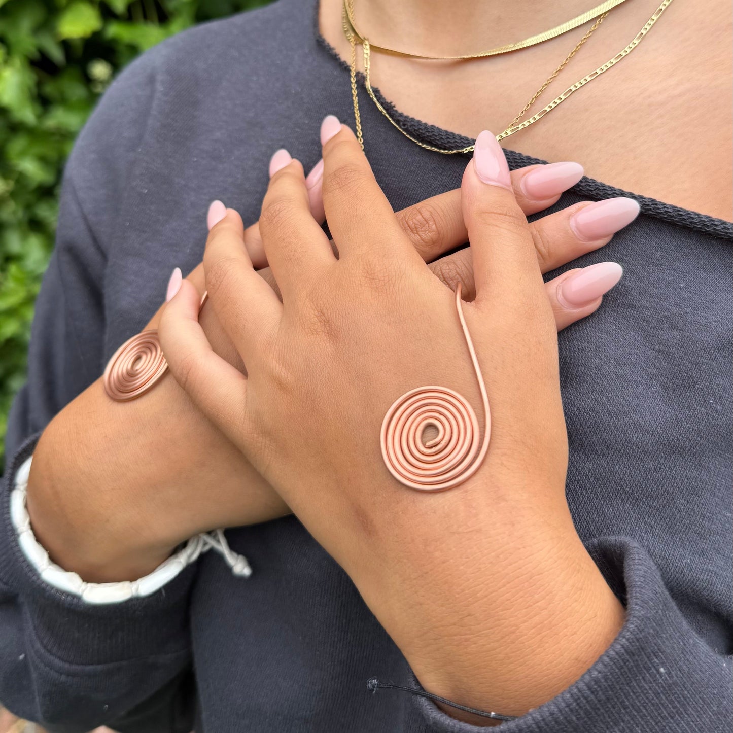 Copper Grounding Spiral Grace and Gaia