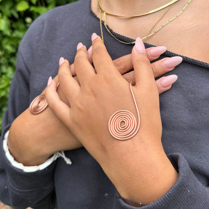 Copper Grounding Spiral Grace and Gaia