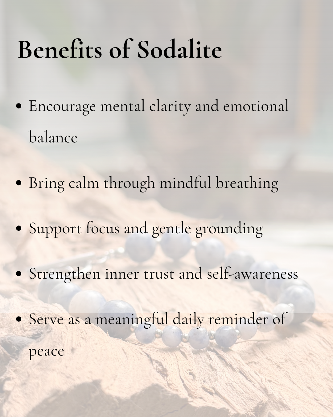 Truth & Voice – Sodalite