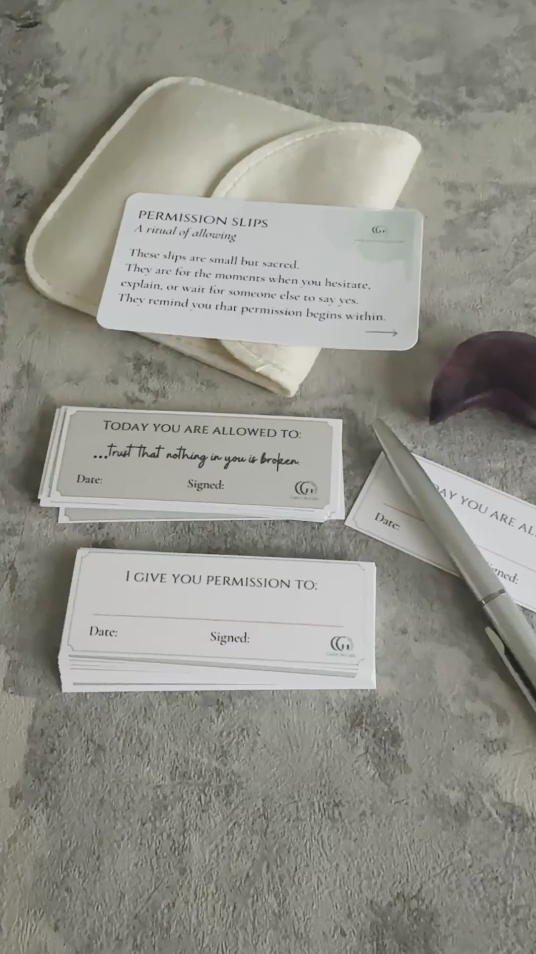 Permission Slip Grace Gaia